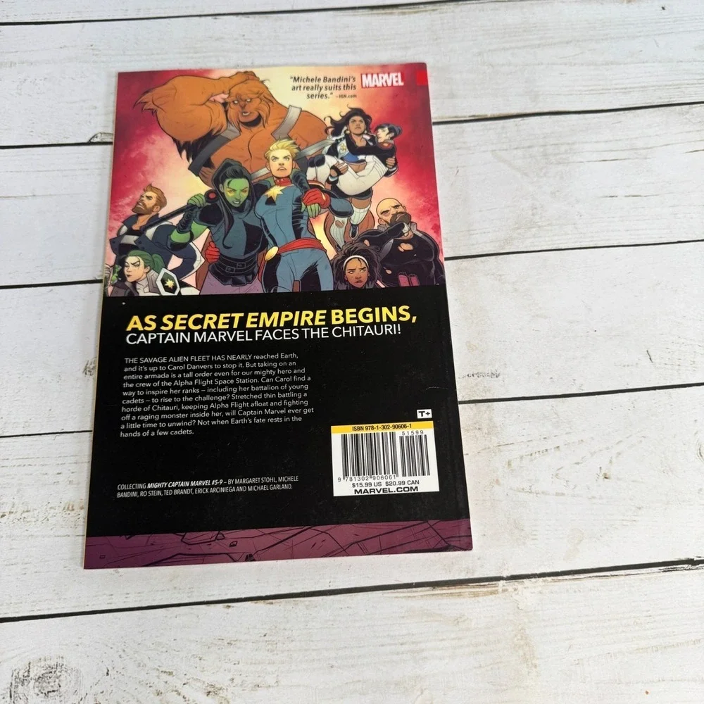 The Mighty Captain Marvel Band of Sisters Marvel TPB‎ Graphic Novel Stohl 2017